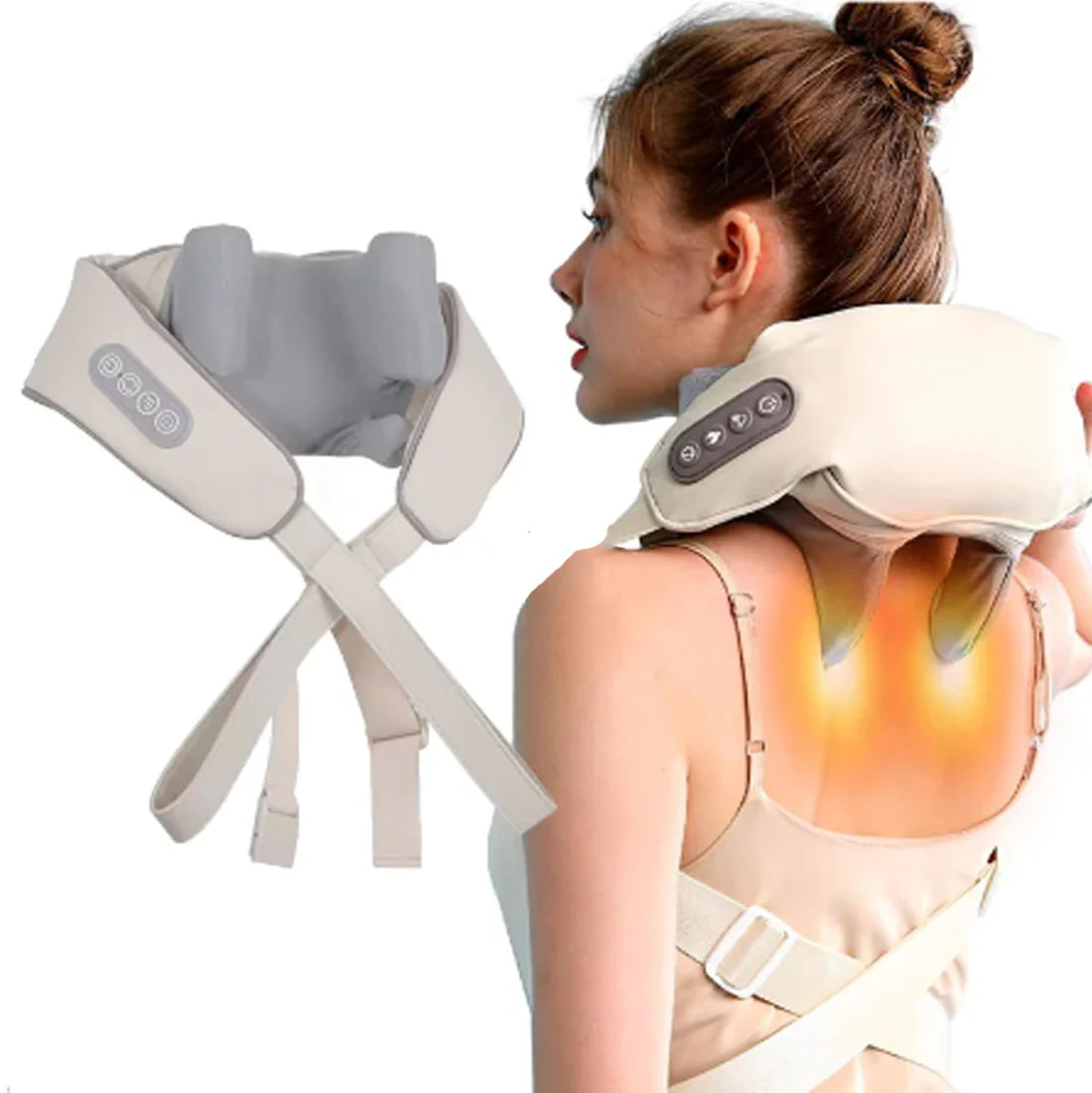 "VibroMax™MASAJEADOR ELÉCTRICO CUELLO - ESPALDA